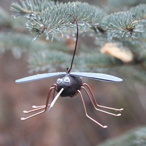 The Alaska Moosquito Christmas Ornament 6